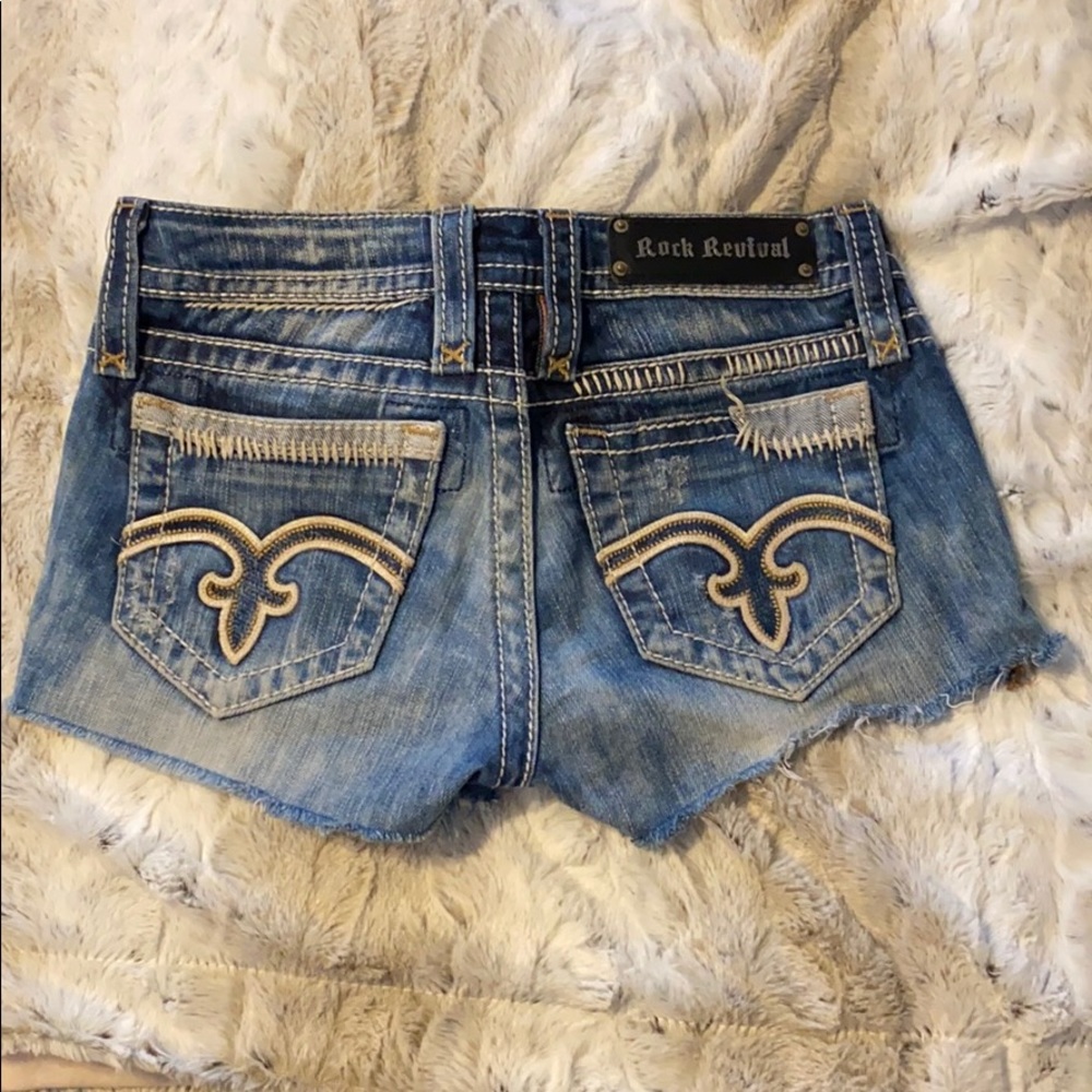 Rock Revival Jean Shorts